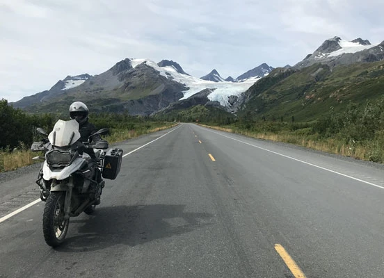 Driving Alaska Highway on a motorcycle. How to prepare to the ALCAN Highway road on a motorbike.